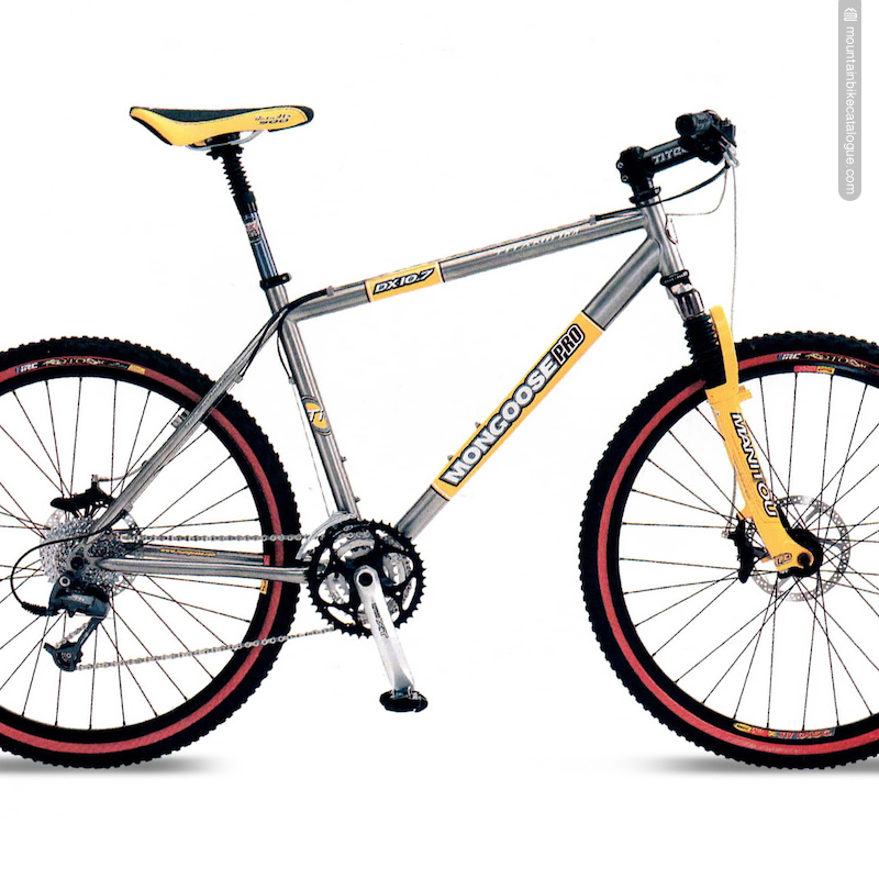 2000 Mongoose DX 10.7 Disc Mountain Bike Catalogue