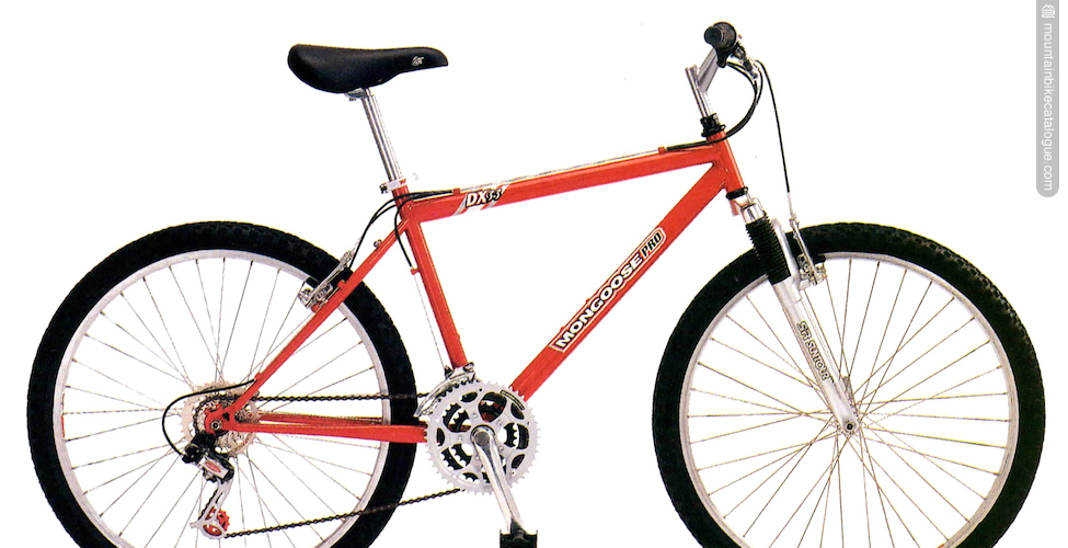 2000 Mongoose DX 3.3 Mountain Bike Catalogue