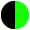 black/green